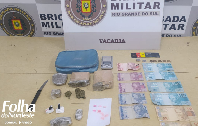 Mais uma prisão na região por tráfico de drogas