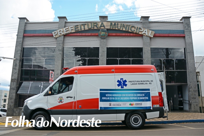 Município de Lagoa Vermelha adquire nova ambulância 