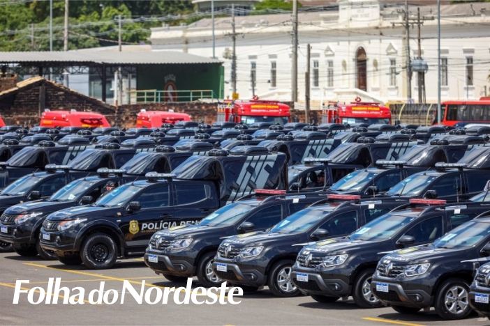 Governo do Estado entrega 148 novas viaturas para as forças de segurança:  Lagoa Vermelha é contemplada
