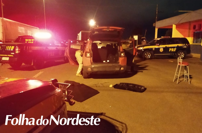 Polícia prende traficante transportando pasta base de cocaína em Vacaria
