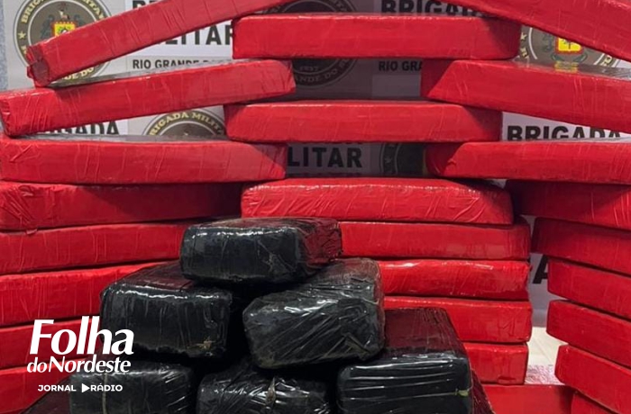 Apreensão de 23 kg de maconha é realizada pela Brigada Militar em Lagoa Vermelha