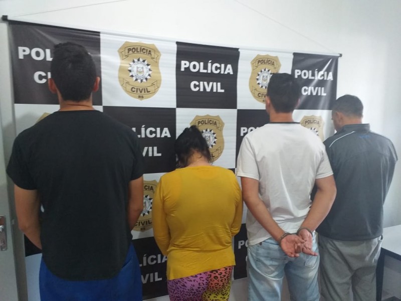 Quatro pessoas são presas por tráfico de drogas em Sananduva