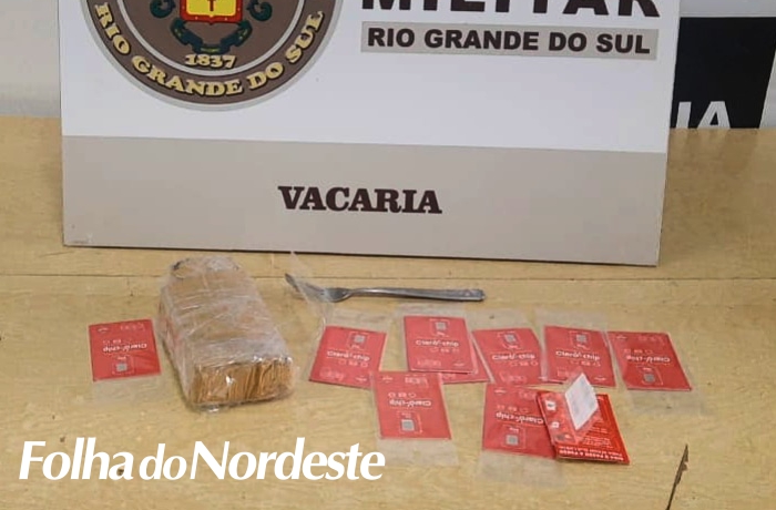 Brigada Militar prende homem com maconha
