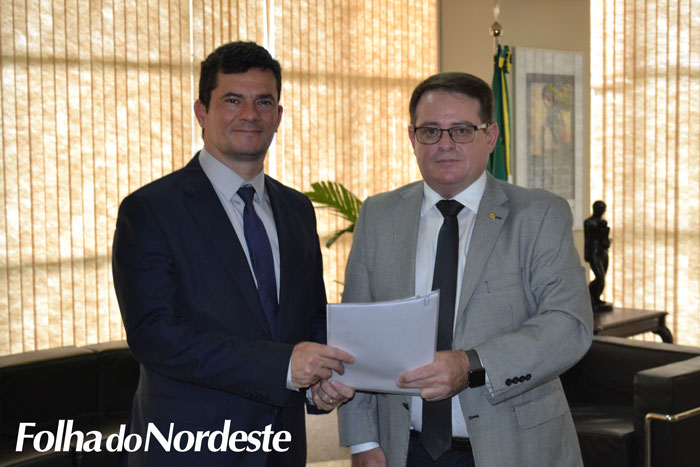Santini sugere ao Ministro Sergio Moro a criação da Lei de Incentivo à Segurança Pública Nacional 