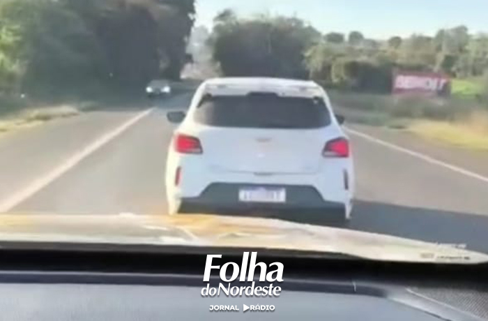 PRF apreende 191 quilos de maconha em veículo roubado após perseguição na BR-386