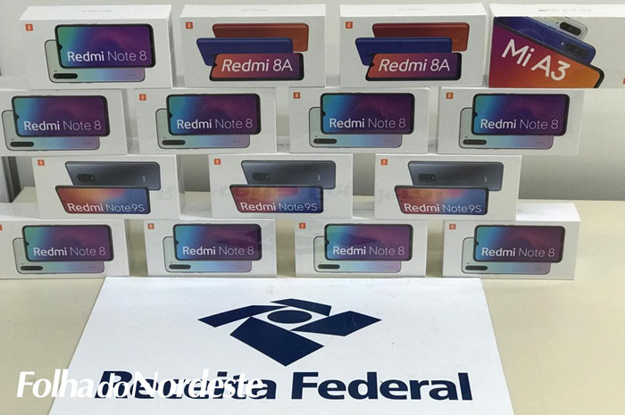 Receita Federal apreende R$ 33 mil em celulares em Canoas
