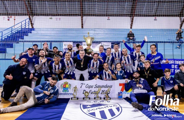 Sananduva celebra finais da 7ª Copa Regional de Futsal com quatro campeões e noite histórica do SERC Juventus