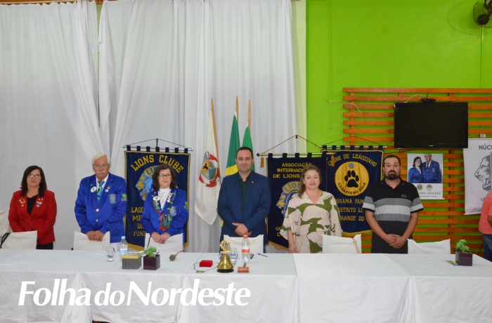 Governadora do Distrito LD7 visita Lions Melvin Jones de Lagoa Vermelha