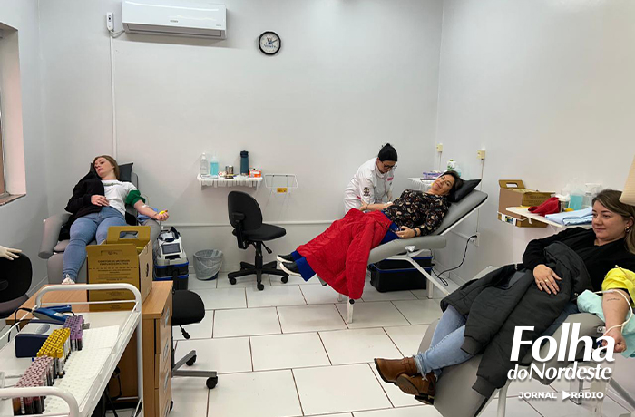 Solidariedade em ação: Campanha de doação de sangue arrecada 52 bolsas em Lagoa Vermelha