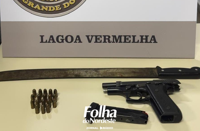 Brigada Militar atende ocorrência de ameaça com arma de fogo em Lagoa Vermelha