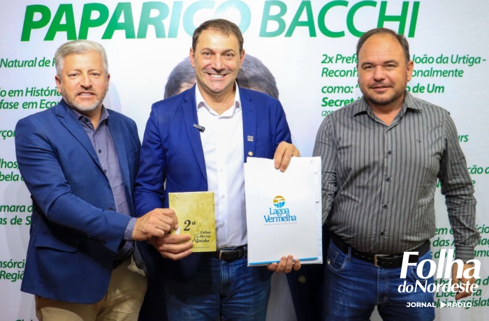 Deputado Paparico Bacchi apoia criação de novo festival de música gaúcha em Lagoa Vermelha