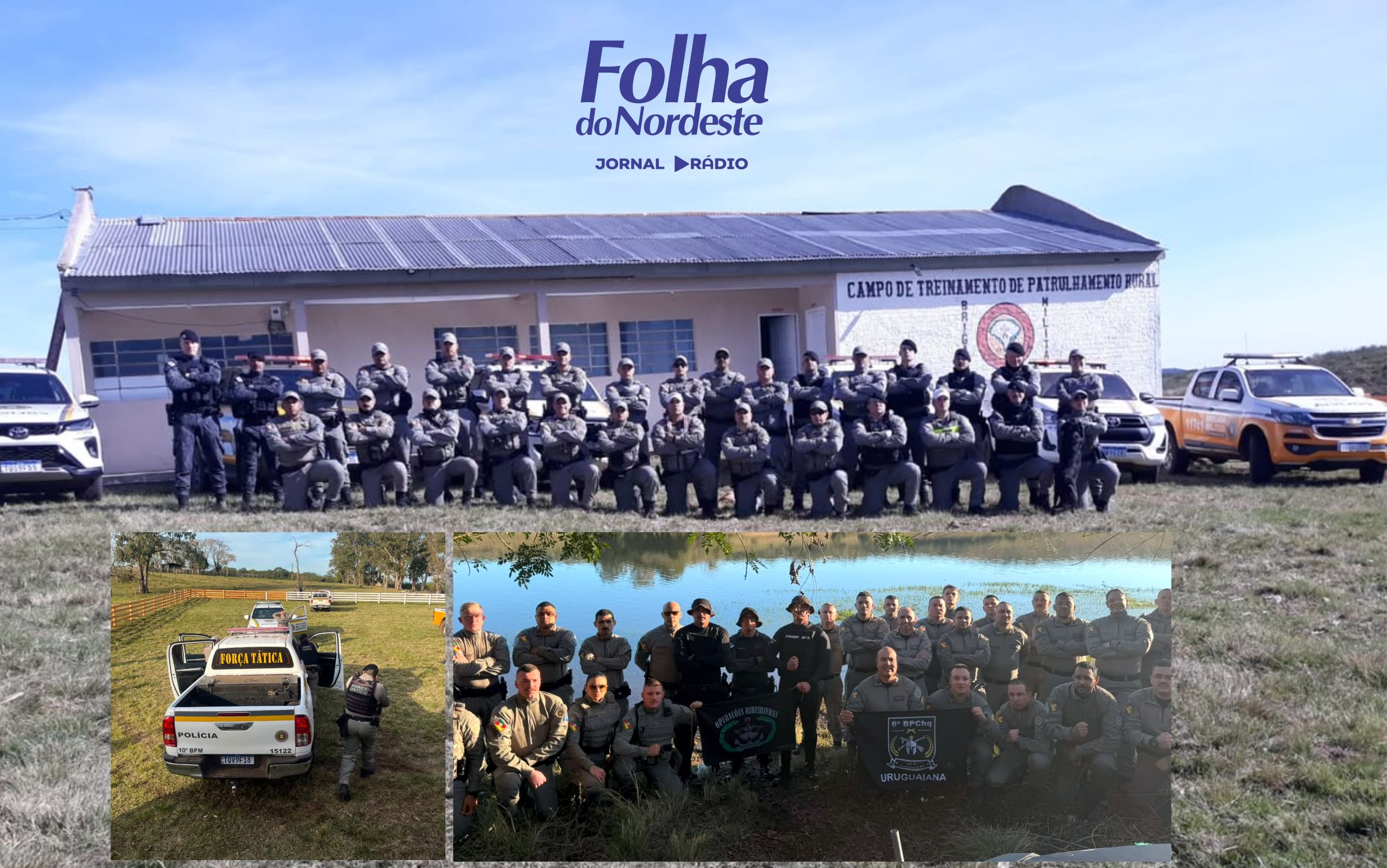 Policiais do 10º BPM concluem curso de Patrulhamento Rural e Combate ao Abigeato