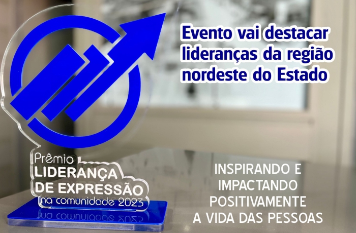 Prêmio Liderança de Expressão na Comunidade 2023 acontece no dia 7 de dezembro	