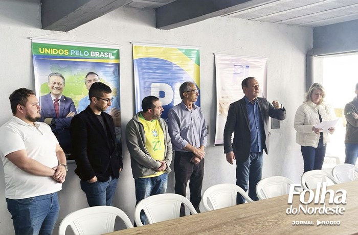 Lideranças estaduais do PL visitam Lagoa Vermelha e reforçam partido no município