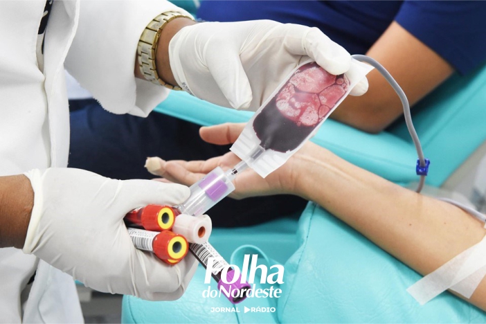 Secretaria da Saúde e Hemopasso registram 56 doações em coleta de sangue