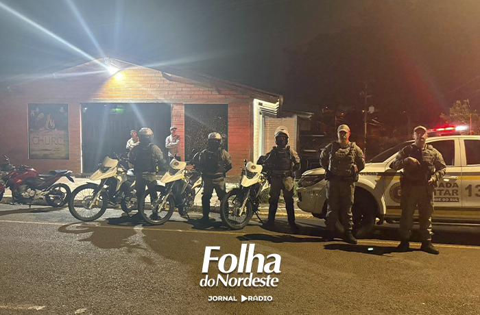 Operação com a ROCAM intensificou fiscalização de motocicletas em Lagoa Vermelha