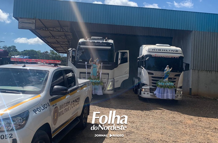Procissão da Festa dos Motoristas contou com policiamento comunitário da Brigada Militar em São José do Ouro