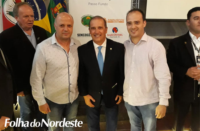 DEM de Lagoa Vermelha mantem encontro com Ministro da Casa Civil