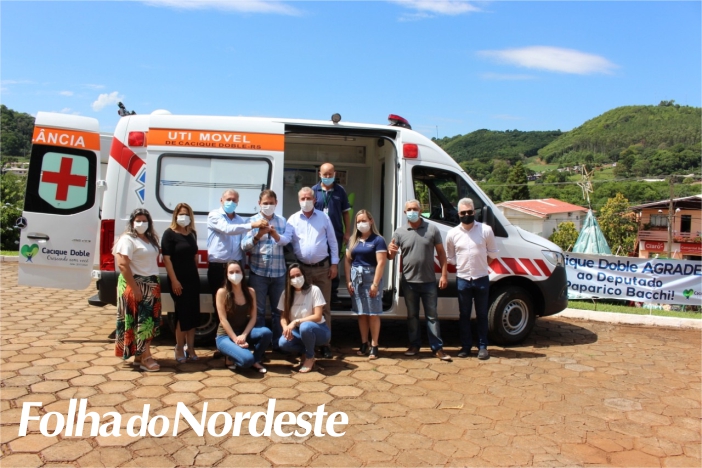 Cacique Doble recebe ambulância equipada com UTI móvel 