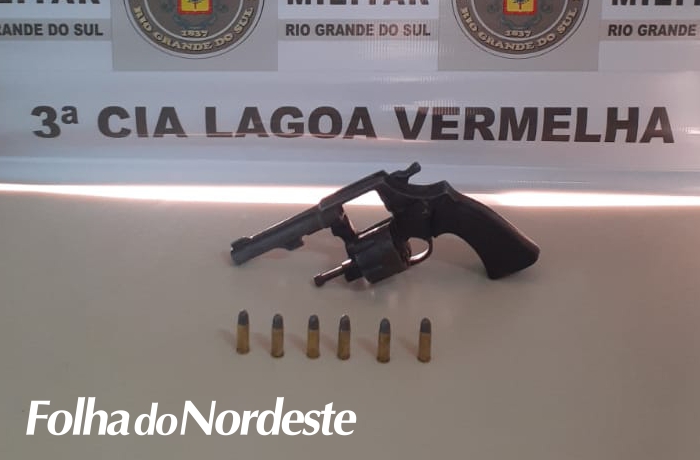 Mais uma prisão por porte ilegal de arma de fogo em Lagoa Vermelha