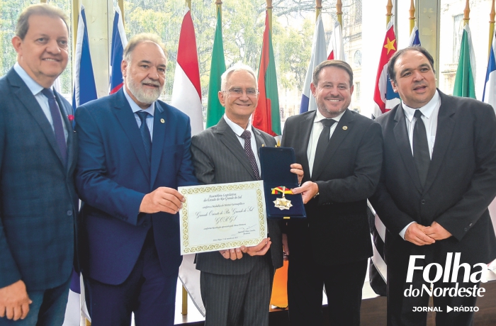 Assembleia Legislativa concede Medalhas  ao GORGS e Loja Maçônica Atalaia do Norte