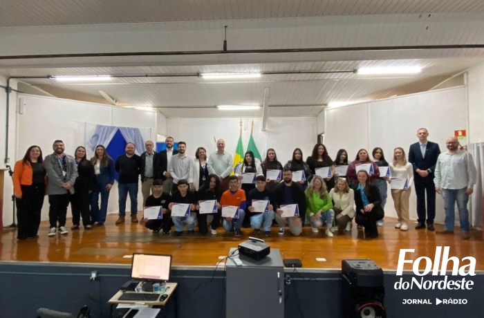 SENAI forma nova turma do curso de Operador de Processos Logísticos em Lagoa Vermelha