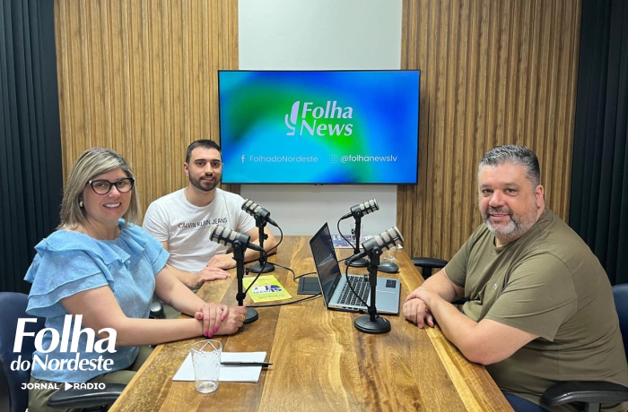 Marizete Rauta (MDB) e Miqueias Guadagnin (PDT) participam de entrevista na Folha News para as eleições municipais de Capão Bonito do Sul