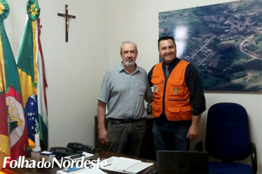 São Jorge recebe visita de Defesa Civil