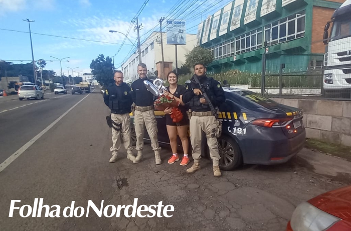 PRF faz homenagem a aniversariante