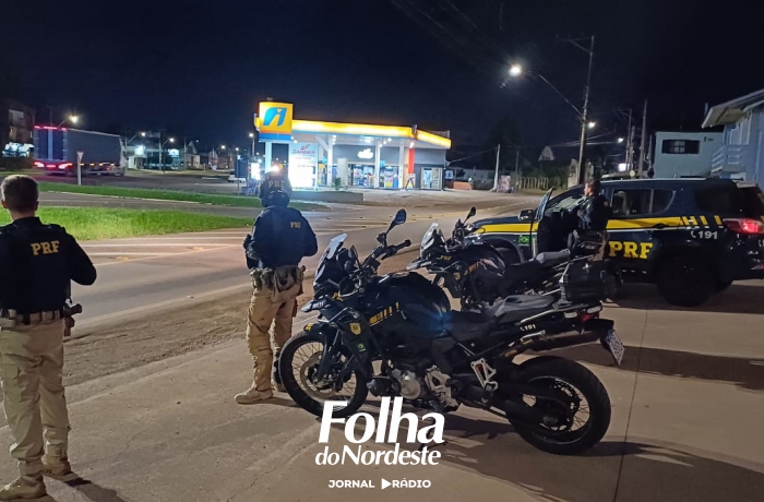 PRF realiza operação especial de segurança viária em Vacaria e registra 72 autuações por falta do cinto