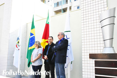 Vice-presidente Braulio representa Legislativo na Hora Cívica