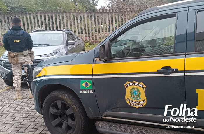 PRF recupera em Caxias do Sul veículo roubado