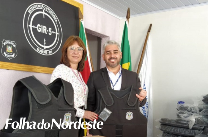 Governo do Estado inicia entrega de coletes balísticos que serão destinados a todos os agentes penitenciários gaúchos