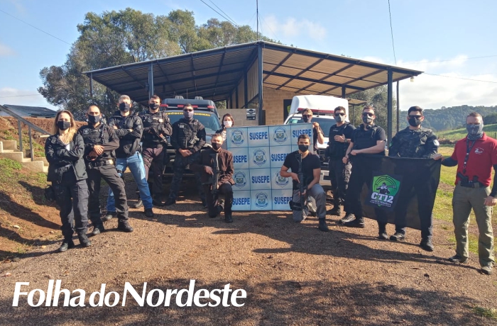 Servidores do Presídio Estadual de Lagoa Vermelha participam de treinamento operacional