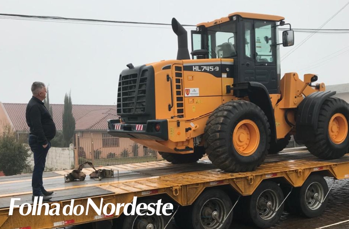 Caseiros recebe máquina no valor de R$ 740 mil