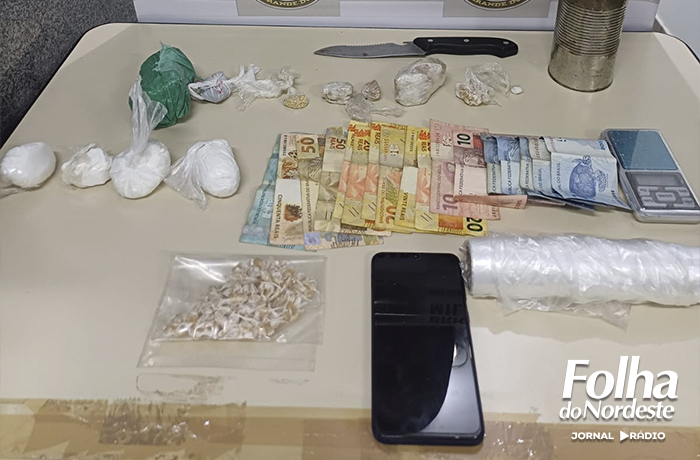Homem é preso por tráfico de drogas no bairro São José em Lagoa Vermelha