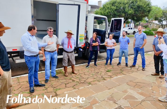Caminhão Frigorífico vai beneficiar produtores da Coolaf e Cooperativa de Carnes Gaúcho Pioneiro