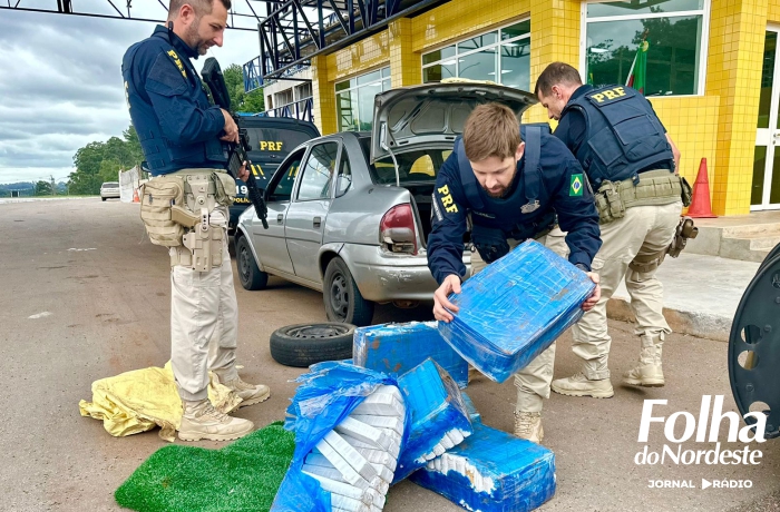 PRF prende traficante transportando mais de 130 quilos de maconha