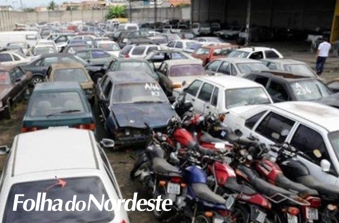 Leilão virtual do DetranRS oferta 302 veículos e sucatas