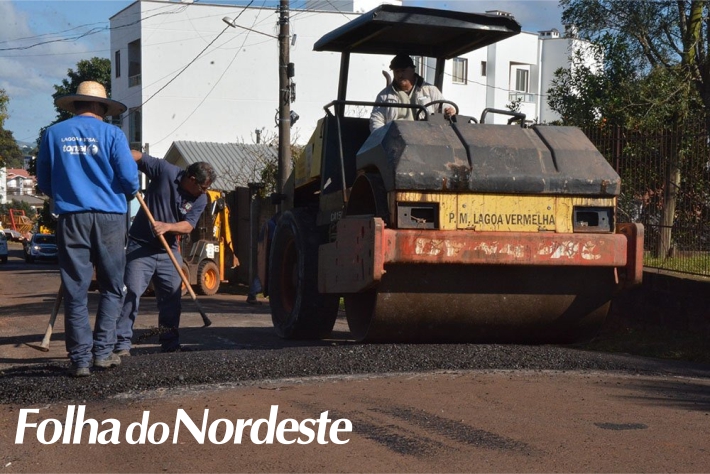 Vias de Lagoa Vermelha recebem Operação Tapa-Buraco