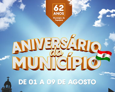 Aniversário de 62 anos de Tapejara conta com programação diversificada