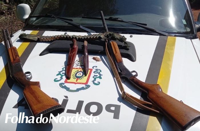 Prisão em flagrante por caça ilegal em Machadinho
