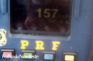 PRF intensifica fiscalização de excesso de velocidade na BR 285