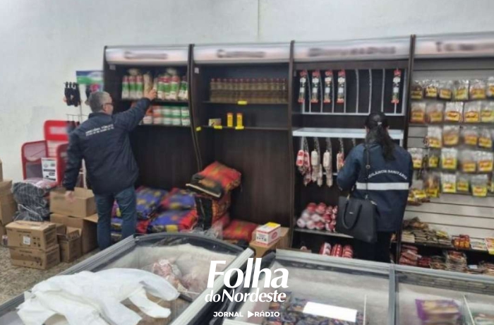 Força-Tarefa apreende mais de uma tonelada de alimentos impróprios para consumo em Muliterno