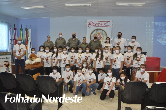 Brigada Militar de Pinhal da Serra promoveu formatura do PROERD