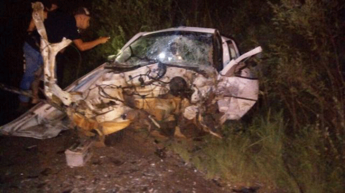Grave acidente na estrada Lagoa-Sananduva mata duas pessoas