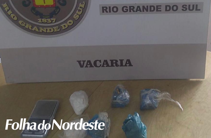 Brigada Militar realiza apreensão de drogas no Presídio Estadual de Vacaria  