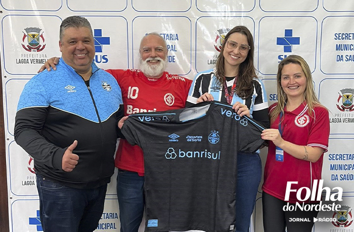 Grenal da Solidariedade reúne gremistas e colorados em campanha de doação de sangue em Lagoa Vermelha