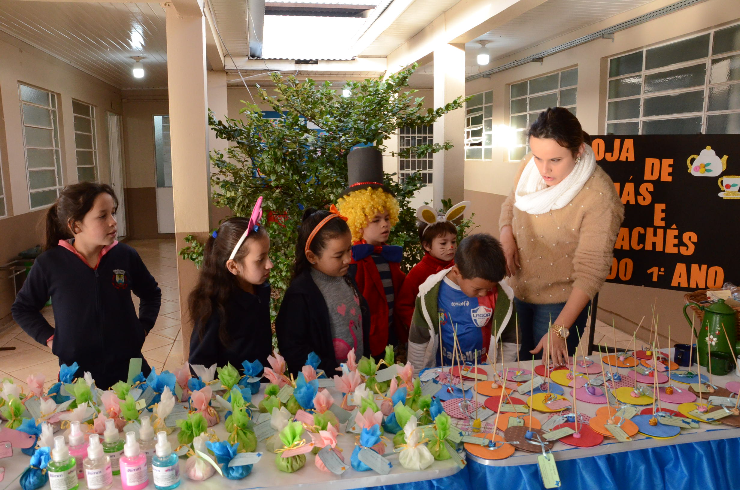 Feira Jovem Empreendedor é realizada em escolas municipais de Lagoa Vermelha