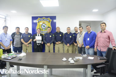 PRF homenageia Santini pela atuação à frente da Comissão Especial da Segurança